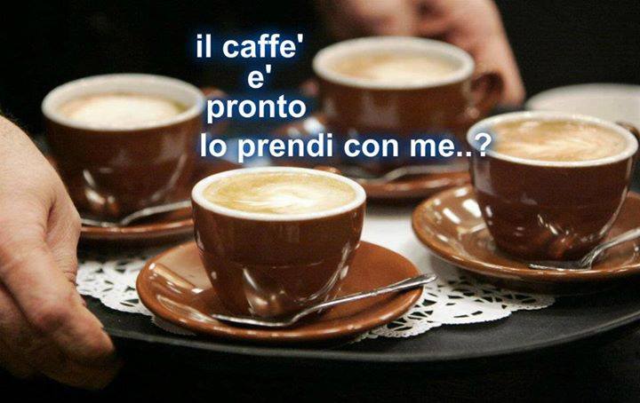 immagine post chi prende un caffè con me?